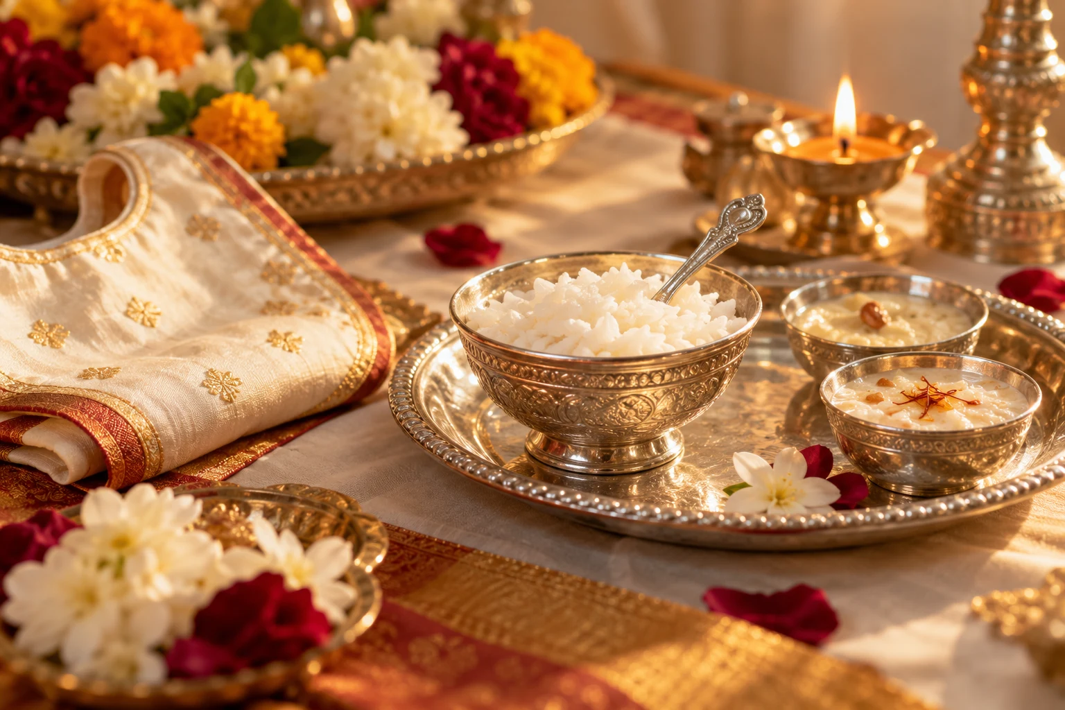 Illustrative Annaprashan Sanskar ritual setting